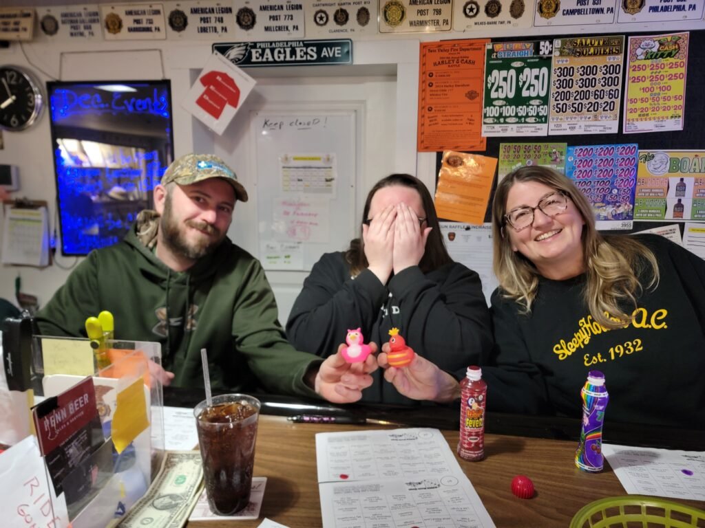 Fun Music Bingo & Trivia in Morgantown PA @ American Legion 9 - Trivia in Reading PA, Music Bingo in Reading PA Morgantown PA Music you've been 'Ducked!' 2024 12 26 43
