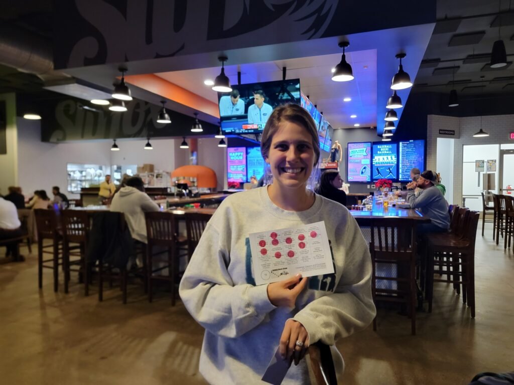 Awesome Wyomissing Trivia & Music Bingo @ Sly Fox Taphouse 9 - Trivia in Reading PA, Music Bingo in Reading PA Winner at Music Bingo in Wyomissing PA