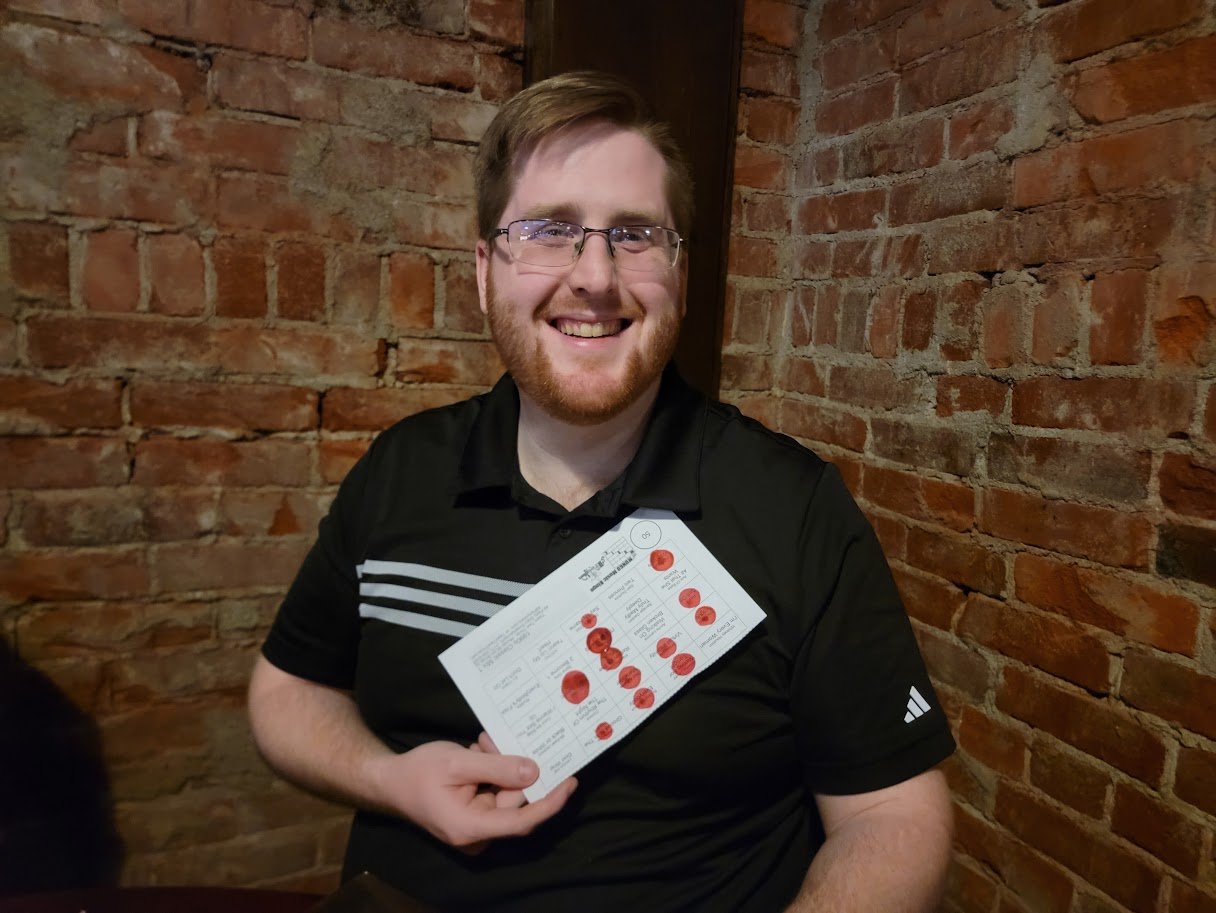 Fast-Paced Wyomissing Trivia & Music Bingo @ Sly Fox Taphouse, Tues 6PM 3-25-25 10 - Trivia in Reading PA, Music Bingo in Reading PA Wyomissing Music Bingo Winners 3 11 25 06
