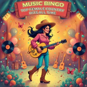 Fun Morgantown Trivia & Music Bingo @ American Legion, Thurs 6:30 pm PM 3-13-25 1 - Trivia in Reading PA, Music Bingo in Reading PA MUNGO Music Bingo - Top Female Country Hits All Time