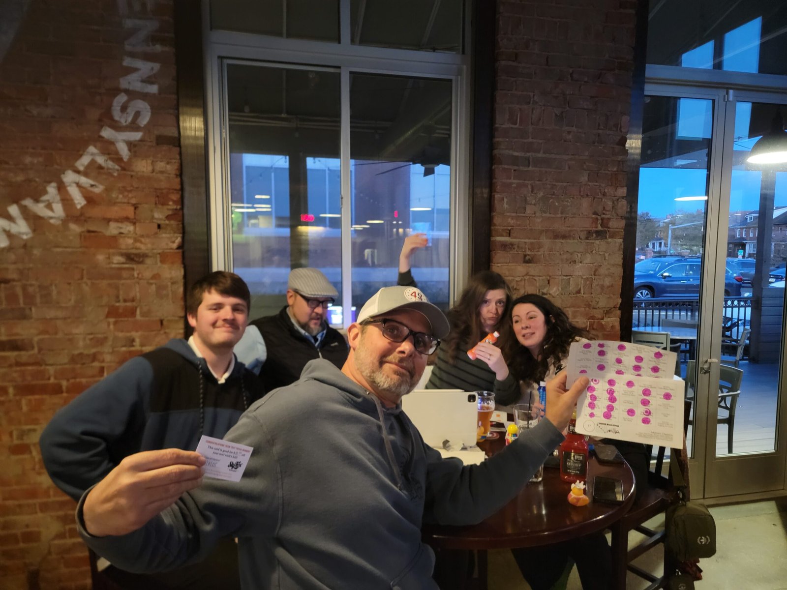Pop Culture Wyomissing Trivia & Music Bingo @ Sly Fox Taphouse, Tues 6PM 4-22-25 11 - Trivia in Reading PA, Music Bingo in Reading PA Wyomissing Music Bingo Winner 3 25 25 01