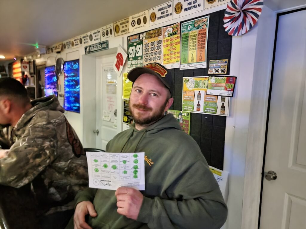 Fun Morgantown Trivia & Music Bingo @ American Legion, Thurs 6:30 pm PM 5-8-25 8 - Trivia in Reading PA, Music Bingo in Reading PA Morgantown PA Music Bingo Winners MUNGO at Morgantown PA American Legion 01