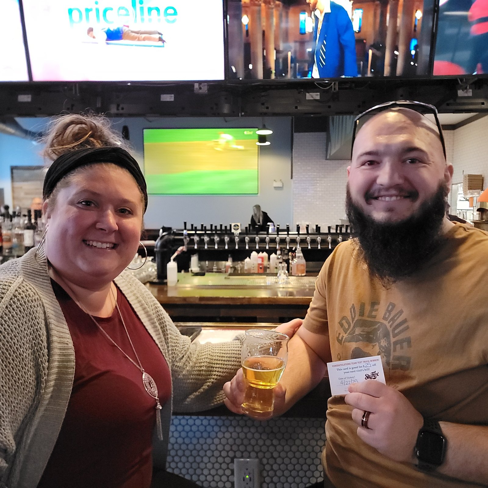 WyomisingTrivia Night Winners 2 Beers 1 Glass at Sly Fox Taphouse 4 22 25 01